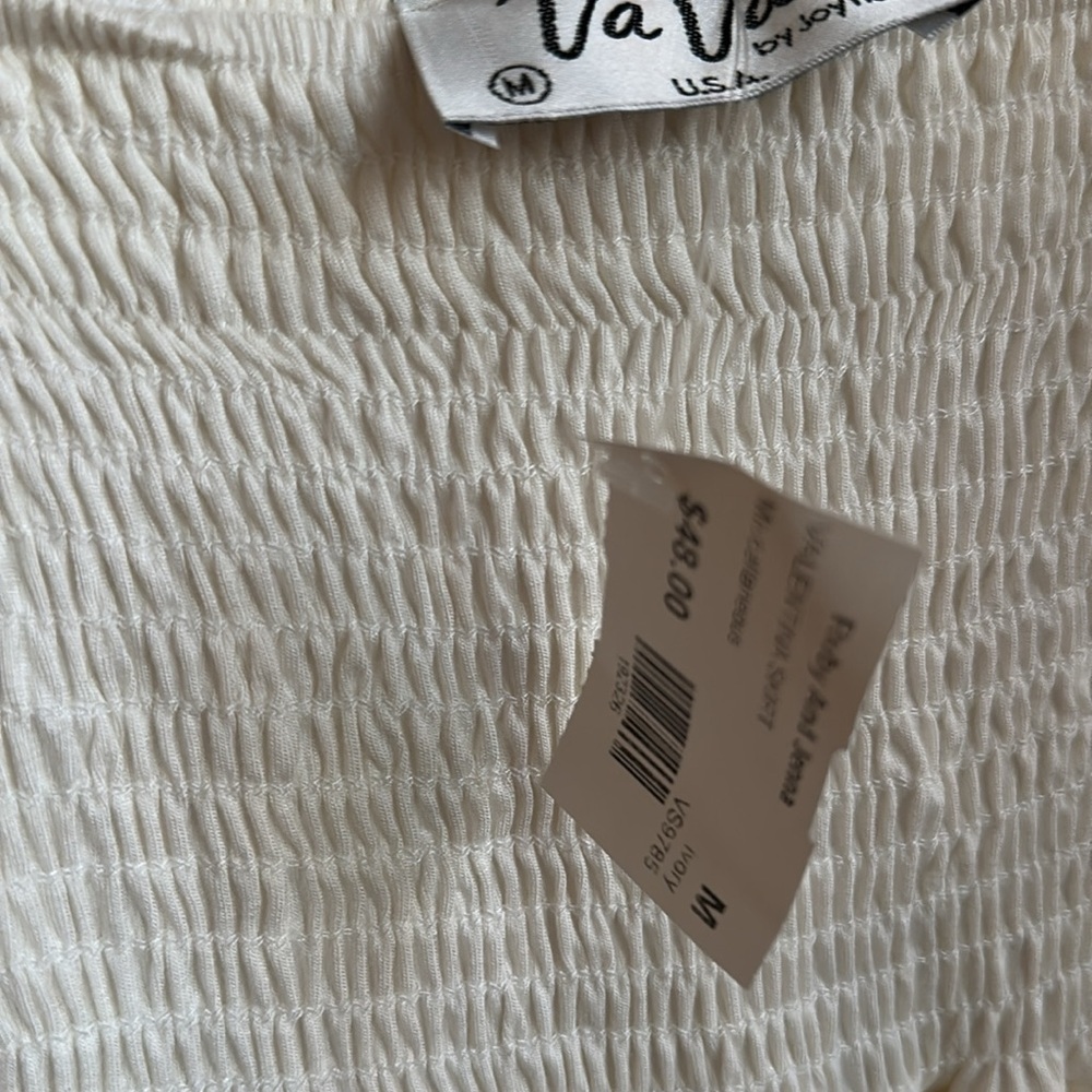White Ruffled Skirt - Picture 2 of 4